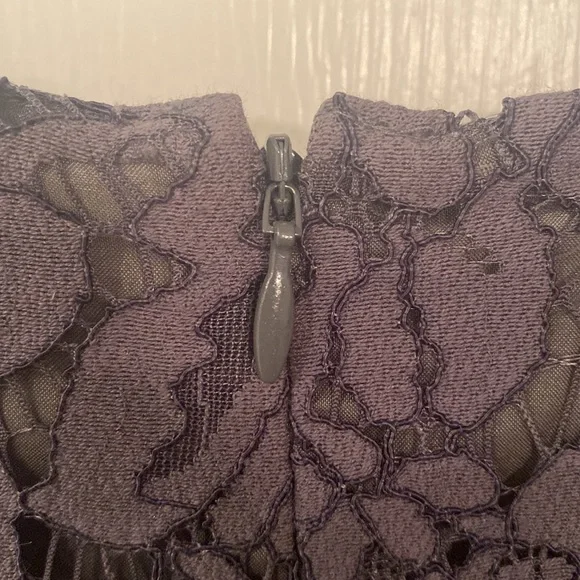 Madewell Gray lace shift dress size 8 - Picture 11 of 12